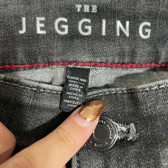 White House Black Market The Jegging Classic Rise Black‎ Stretch Jeans - Size 2 - Picture 6 of 10